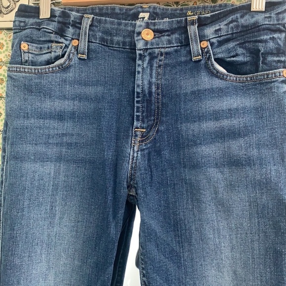 7 For All Mankind The Ankle Skinny size 27 - Picture 3 of 9